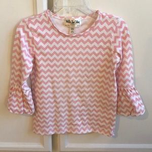 Matilda Jane pink and white shirt